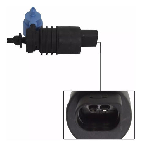 Conector Plug Bomba Água Esguicho Para Fox Gol Polo Golf 4