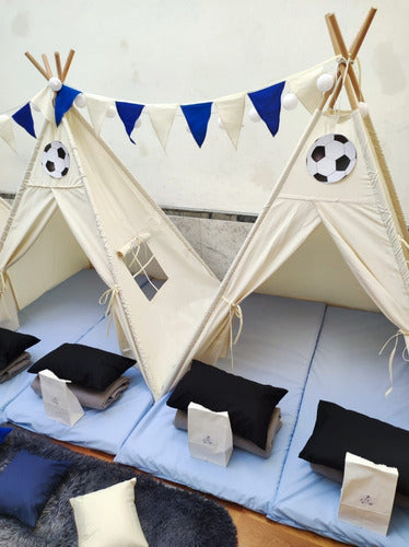 Pijamadas, Alquiler De Tipis, Carpa Infantil, Juegos 5