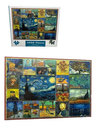 Rompecabezas 1000 Pcs. Pinturas De Vincent Van Gogh Unico 0