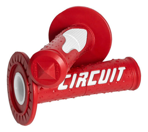 Circuit Puño Grips Circuit Electra Red / White Xr 250 Tornadoshop 1