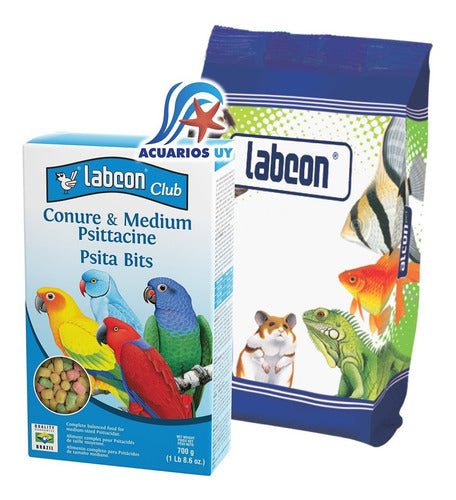 Labcon Alimento Para Loros Medianos. Psita Bits 700g 0