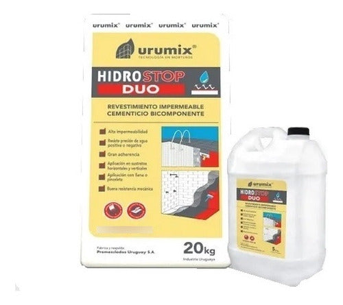 Urumix Hidrostop Duo Seal Waterproof Sealant 20kg + 5lt 0