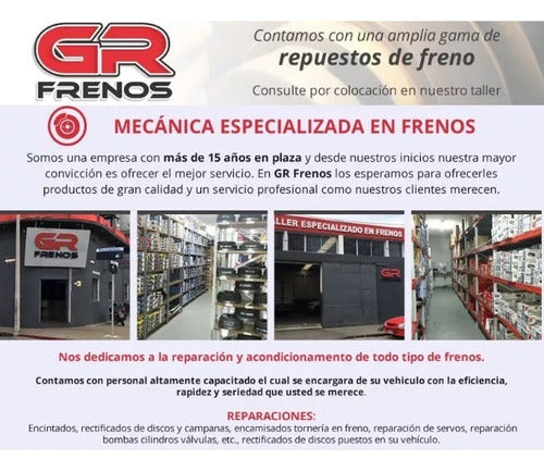 Cilindro Freno Renault 19 13/16 Izq. - Europeo 2