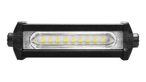 Lux Led Ultra Slim 10cm Bar White Cold and Amber + A-VIP Flash 0