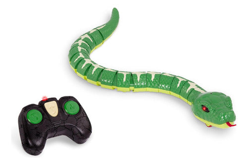 Terra by Battat Emerald Tree Boa Electronic Remote Control Snake Toy for Kids 0