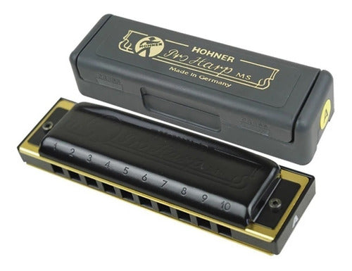 Hohner Pro Harp Diatonic Harmonica 20 Voices in E - Cuo 0