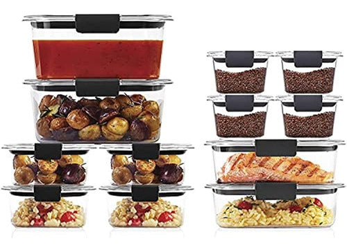 Rubbermaid Brilliance 24-Piece Plastic Storage Lids 0