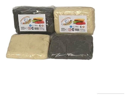 Masa Para Modelar X 2 Kilo Masilina Para Jardin, Souvenirs 1