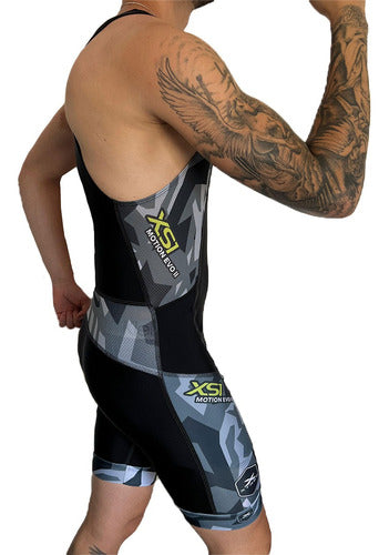 Xtres Triathlon Cycling Running Sleeveless Body Suit Men 1