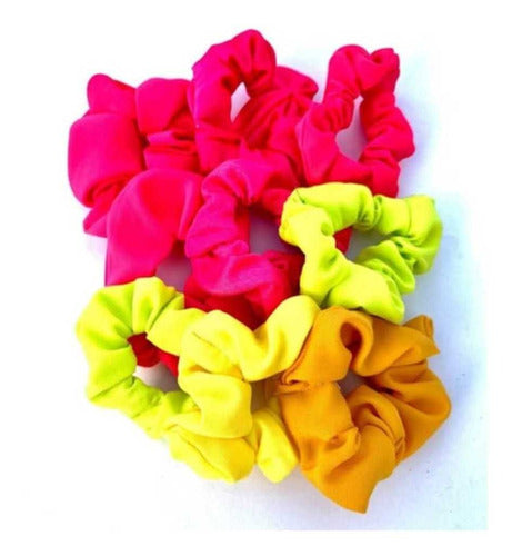 Wholesale Hair Scrunchies Pack of 75 Units 1