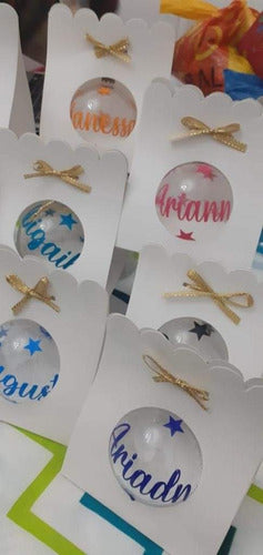 Personalized Christmas Baubles Set 2