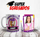 Plantillas Tazas Egresaditos Superheroes Diseños Sublimar #4 6