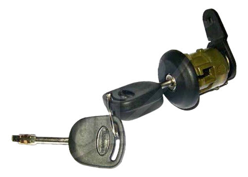 Left Door Lock Cylinder Ford Courier Fiesta Ka With Keys 0