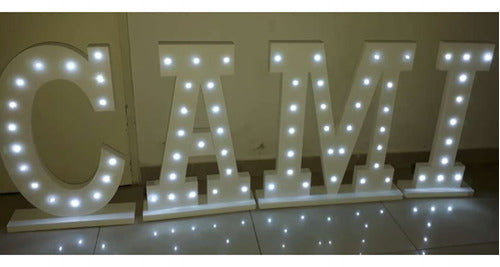 Aledra22ok Polyfan 60 cm LED Lighted Letters 3