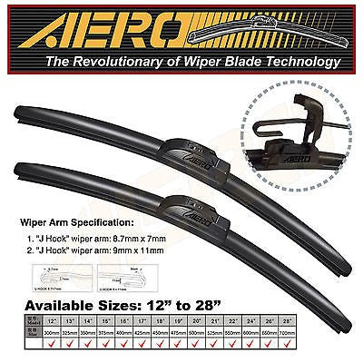 Aero Voyager Windshield Wipers 28 + 20 OEM C 1