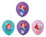 Party Ariel Birthday Balloons Decoration + Ribbon 2