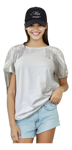 Mia Mia Imported Embroidered Blouse with Beads - Mia Mia Mujer (f) 0