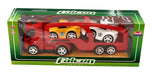 Mosquito Transporter Falcon Truck with 2 Sports Cars by Usual 4