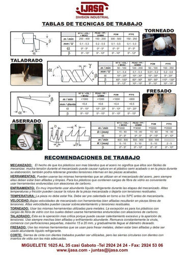 Nylon Polietileno Apm Industrial En Barra (redonda Maciza) 7