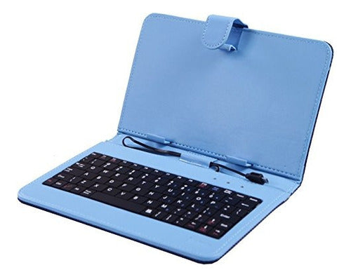 Hde Diamond Funda Cuero Tablet 7  + Teclado 1