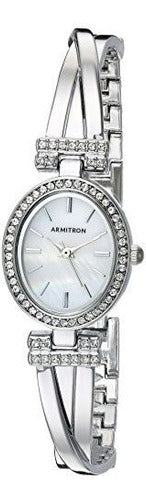 Armitron Women’s 75/5381MPSVST Amethyst Swarovski Bracelet Set 1