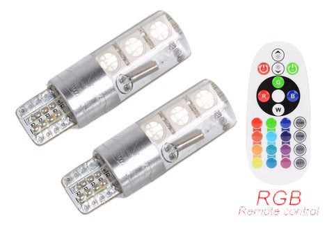 DC12V T10 6 De 5050 SMD RGB LED Coche Cúpula Interior Le 1