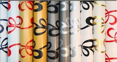 Gift Wrapping Paper Roll 35 cm x 200 Units. Premium Satin Paper 0