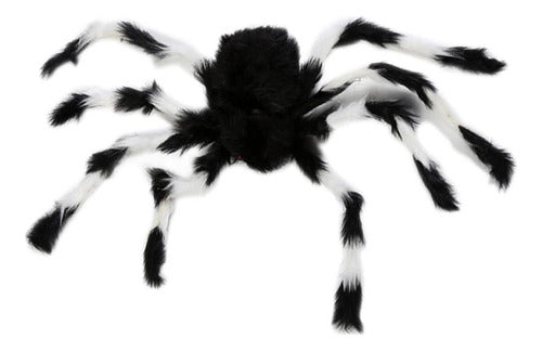 JBIM Araña Chica 30cm Pack X 4 Kit Decoracion Halloween 3