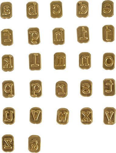 Walnut Hollow Mini Lowercase Alphabet Set for Branding and Personalization of Wood, Leather 0