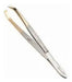 MAS High Quality Golden Tip Tweezers 0