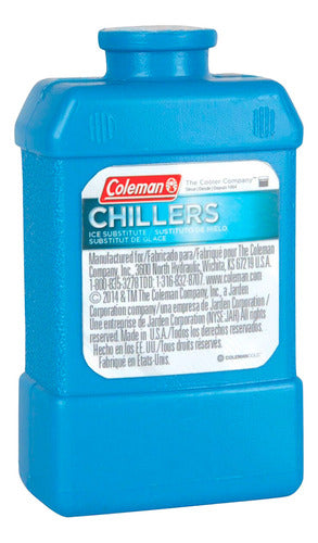 Coleman Chiller Small Artificial Ice Pack x4 Refrigerant 1