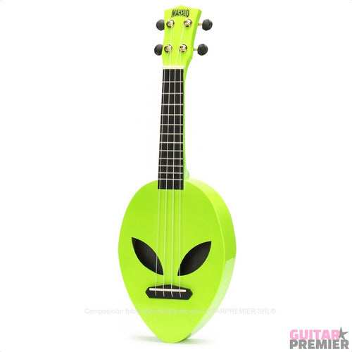 Mahalo Soprano Ukulele Alien with Aquila Strings + Original Case 5