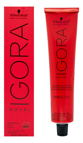 Schwarzkopf Igora Royal Kit X 2 Tintura Tono 5.0 + Oxidant 20V 1