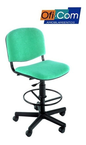 OFICOM High Swivel Cashier Chair with Footrest 3