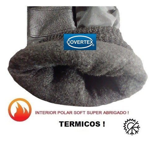 COVERTEX Thermal Ski Moto Snowboard Gloves - Waterproof 1