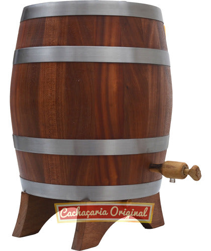 Barril Dorna Cachaça Pipote Bálsamo Vertical 5l Madeira 2