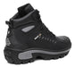 Bota Coturno De Couro Masculino Preto Cinza Adventure Trilha 4