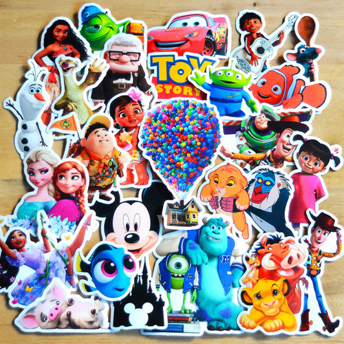 Soyfan Stickers Disney Pixar Characters Vinyl - Pack X27 1