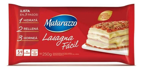 Pack of 2 Units Matarazzo 250g Lasagna x 2 1