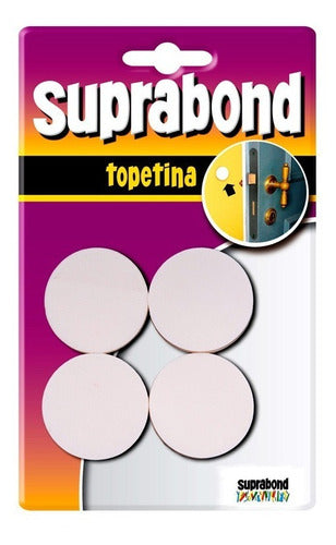 Suprabond White Round Self-Adhesive Pads in Blister Pack 1