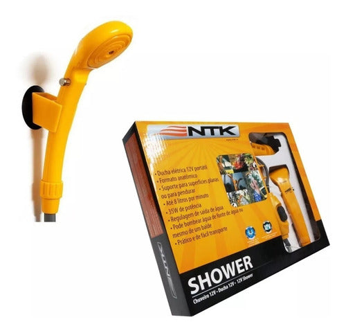Portable NTK 12V Camping Shower 0