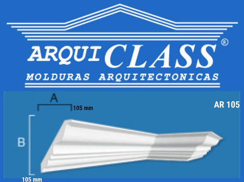 Arquiclass Interior Cornice AR-105 50m 2