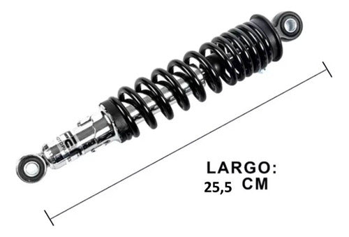 Far Rear Shock Absorber Mondial Rd 150 H Rx 150 Set Ourway 1