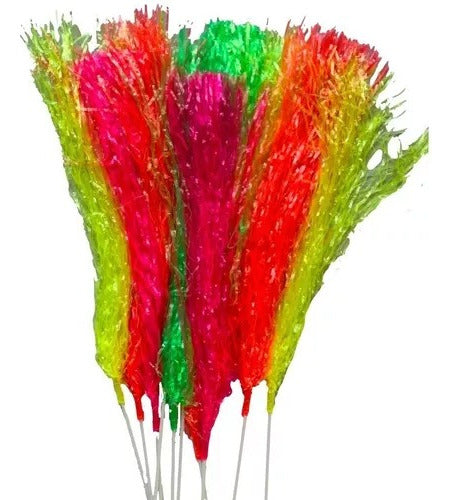 Porra Fluo X 10 Pastica Surtida Carnaval Carioca Cotillon 0