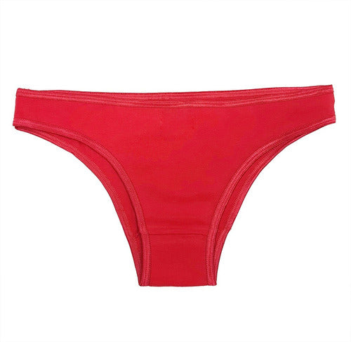 6 Cotton Vedetina Panties Plain Underwear Wholesale 0