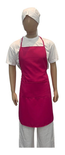 Gastronomic Kitchen Apron with Pocket, Stain-Resistant 9