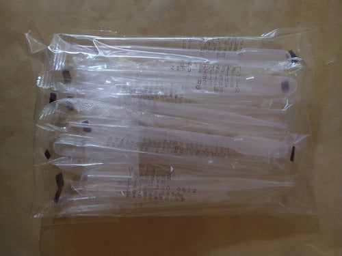 Plastic Pasteur Pipette - Dropper - Sterile, 3ml, Pack of 10 1