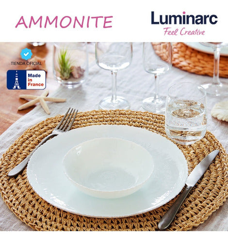 Luminarc Ammonite Dinnerware Set X12 Pieces 6