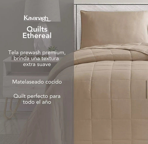 Ethereal Kavanagh Super King Cover Quilt with Pillowcases 1