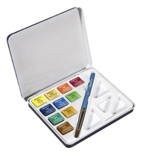 Daler Rowney Travel Mini Watercolor Set X10 1